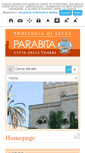 Mobile Screenshot of comune.parabita.le.it